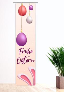 Ostern in Rosa, Flächenvorhang Einzel